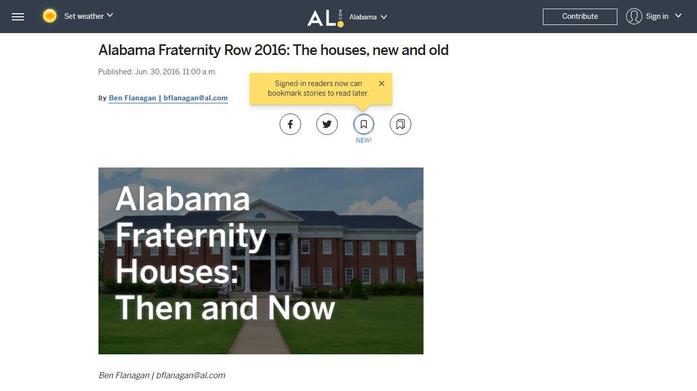 Alabama Fraternity Row 2016: The houses, new and old - al.com